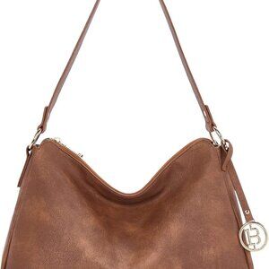 Purses for Women Vegan Leather Shoulder Bag Designer Ladies Hobo Handbags Pocket